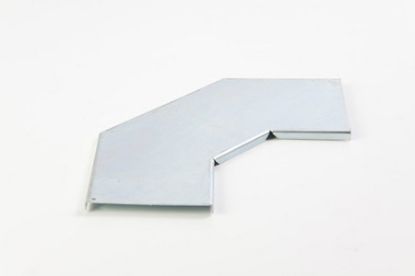 Imagem de TAMPA DE ENCAIXE EM ALUMINIO P/ CURVA HORIZONTAL ELETROCALHA 90° CHAPA 24MSG