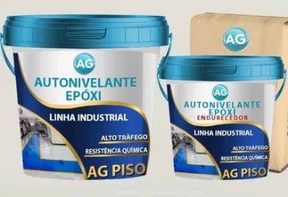 Imagem de AUTONIVELANTE EPOXI INDUSTRIAL BRANCO 5KG + COMPOSTO B 1 KG