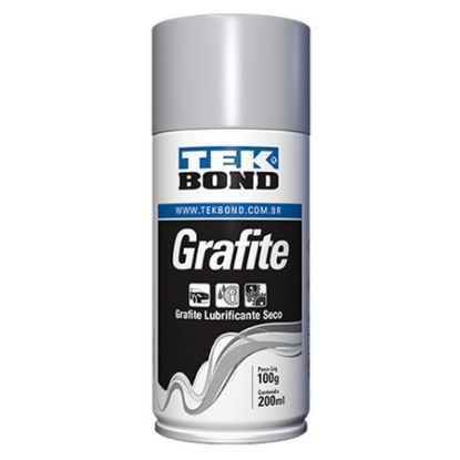 Imagem de GRAFITE LUBRIFICANTE A SECO SPRAY 200ML - 100G