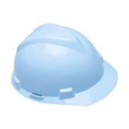 Imagem de CAPACETE ABA FRONTAL V-GARD MIN CLASSE A S/ JUGULAR AZUL PASTEL