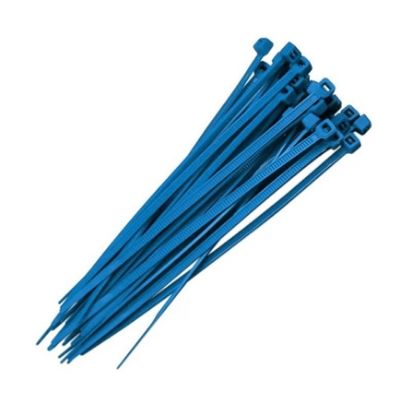 Imagem de ABRACADEIRA P/ FIOS E CABOS DE POLIAMIDA NYLON AZUL 4,6 X 202MM INSULOK 