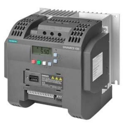 Imagem de INVERSOR DE FREQUENCIA TRIFASICO 380 - 480V 12,5A 5,5KW SINAMICS V20 