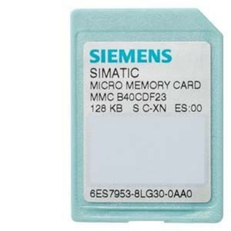 Imagem de MEMORIA MICRO MEMORY CARD 512 KB S7-300 SIMATIC S7 