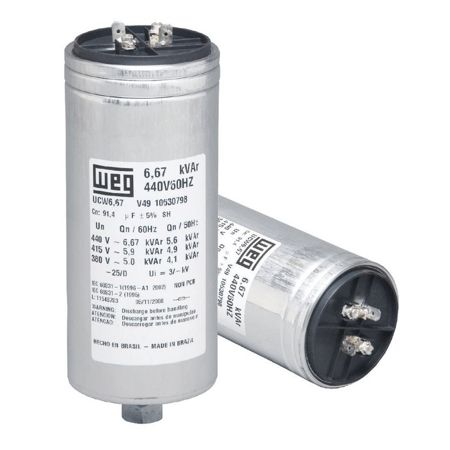 Imagem de CAPACITOR TRIFASICO RES PU 27,4UF 220V 