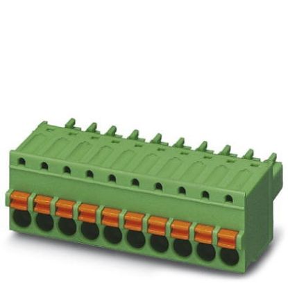 Imagem de CONECTOR DE CIRCUITO IMPRESSO 12P 160V 8A VERDE ESTANHADO 