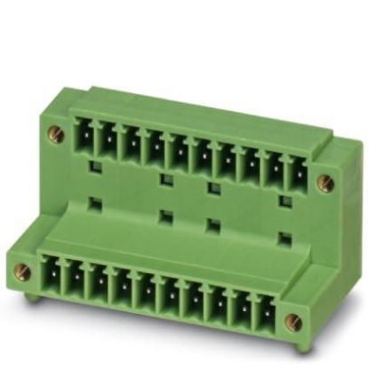 Imagem de CONECTOR DE CIRCUITO IMPRESSO 2P 160V 8A VERDE ESTANHADO 