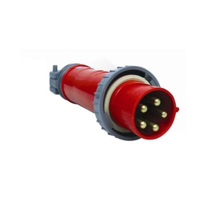 Imagem de PLUGUE INDUSTRIAL MOVIVEL MACHO 3P + N + T 16A 380-440V VERMELHO