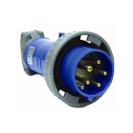 Imagem de PLUGUE INDUSTRIAL MACHO 2P + T 16A 200-250V AZUL