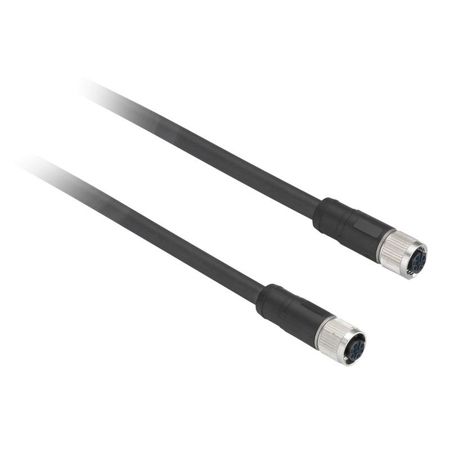 Imagem de CABO PVC 4 PINOS C/ CONECTOR M12 FEMEA RETO 5M