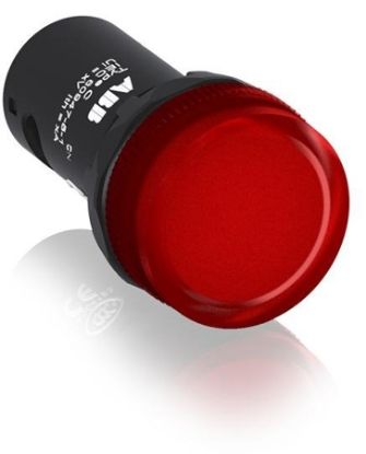 Imagem de SINALEIRO REDONDO PLASTICO VERMELHO 22MM 240V 