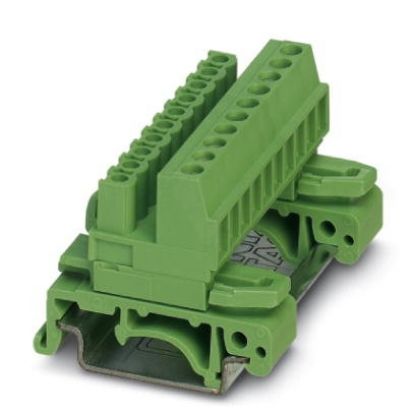 Imagem de CONECTOR DE CIRCUITO IMPRESSO 10P 320V 12A VERDE ESTANHADO 