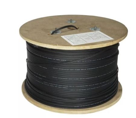 Imagem de CABO OPRETO INT/EXT 04F SM PRETO FIBER-L