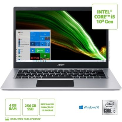 Imagem de NOTEBOOK ASPIRE 5 I5-1035G1 QUAD CORE 1.0GHZ