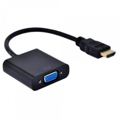 Imagem de ADAPTADOR HDMI MACHO P/ VGA FEMEA