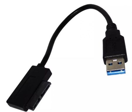 Imagem de ADAPTADOR MINI SATA SLIMLINE P/ USB 3.0