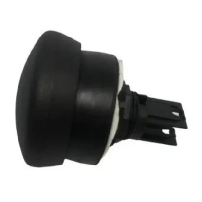 Imagem de BOTAO COGUMELO PRETO 22MM 1NA+1NF IMPULSO 