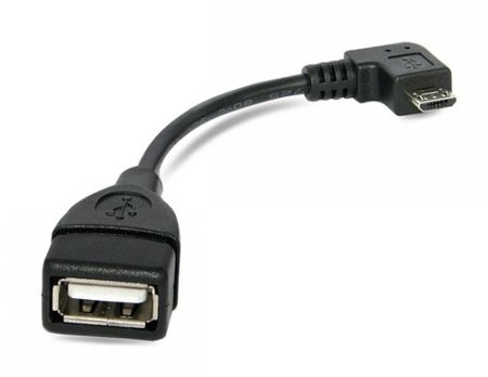 Imagem de CABO ADAPTADOR USB A FEMEA P/ MICRO USB