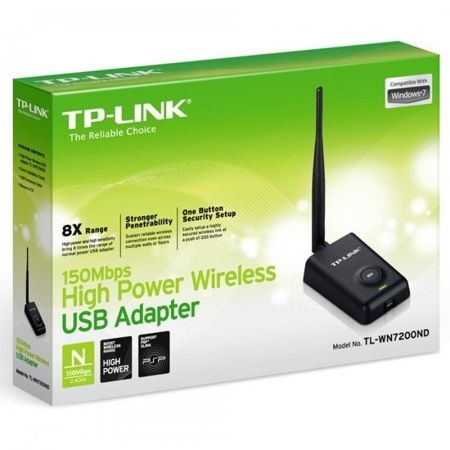 Imagem de ADAPTADOR HIGH POWER WIRELESS TP-LINK