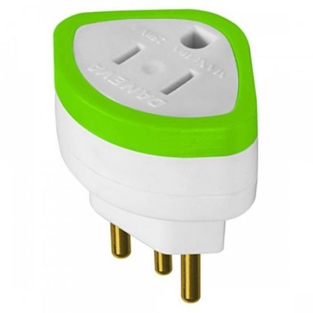 Imagem de ADAPTADOR TRIPOLAR 2P+T 10A 250V3