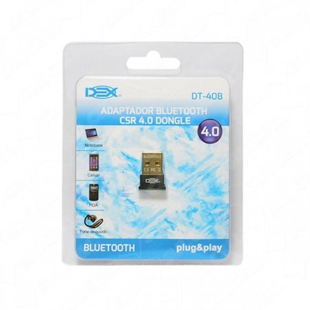 Imagem de ADAPTADOR BLUETOOTH USB 4.0 PRETO