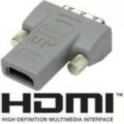 Imagem de ADAPTADOR DVI-D MACHO P/ HDMI FEMEA