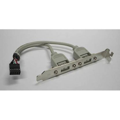 Imagem de ESPELHO ADAPTADOR C/ 2 PORTAS USB ROXLINE