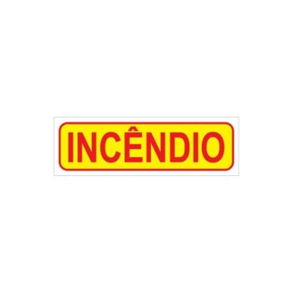 Imagem de ADESIVO P/ VISOR DE INCENDIO