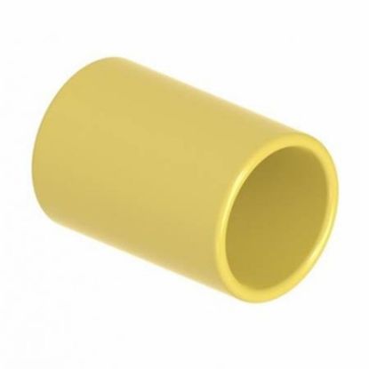 Imagem de LUVA DE PVC DE PRESSAO P/ ELETRODUTO FLEXIVEL AMARELO 32MM