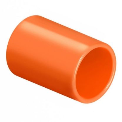 Imagem de LUVA DE PVC DE PRESSAO P/ ELETRODUTO FLEXIVEL LARANJA 32MM