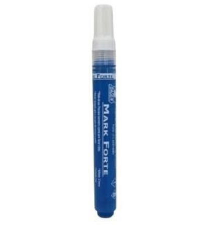 Imagem de MARCADOR INDUSTRIAL MARK FORTE  9ML PONTA DE FIBRA AZUL