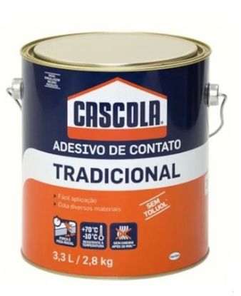 Imagem de COLA DE CONTATO TRADICIONAL SEM TOLUOL 2,8 KG